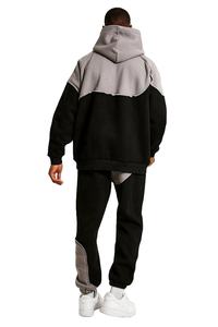 Nouvelle arrivée 2023 personnalisé été décontracté plissé deux pièces ensemble chemise en velours côtelé et ensemble court hommes - Product Image 4