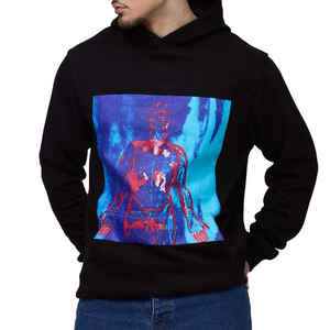 100% Cotton 380 Gsm Loose Fit Kangaroo Pocket Pullover <b>Jumper</b> Hoodie Custom Logo DTG Printed Winter Style Hooded Collar Solid - Product Image 1