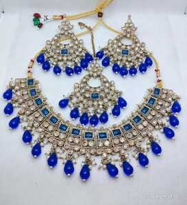 ชุดสร้อยคอโชคเกอร์ชาวโปแลนด์แบบดั้งเดิมของชาวอินเดียนแดงพร้อมเครื่องประดับสำหรับผู้หญิงเครื่องประดับสำหรับงานแต่งงานและงานรื่นเริง - Product Image 2