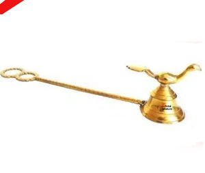 Éteignoir de bougie en aluminium doré à l'aspect simple pour restaurant et bar d'hôtel - Product Image 5