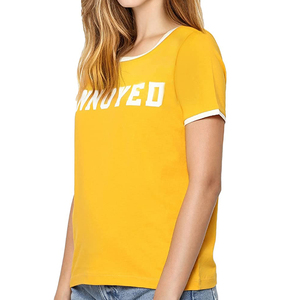 เสื้อยืดสีทึบเสื้อยืดธรรมดาผ้าฝ้าย100% แขนสั้นเสื้อยืดสำหรับผู้ชายและผู้หญิง - Product Image 4