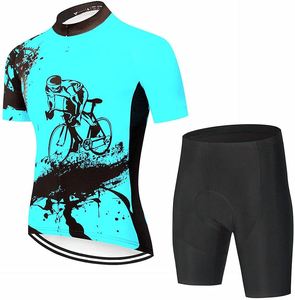<b>Men's</b> Women's Unisex <b>Mountain</b> <b>Bike</b> Racing Bicycle Jersey Breathable Cycling Clothing with <b>Short</b> Sleeves Sports <b>Shorts</b> Included - Product Image 4