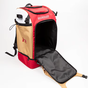 600D Oxford Waterproof Heavy-Duty Baseball Sports Bag with Dual Bat <b>Holders</b> Organized Gear Sections Custom Logo 36-55L Capacity - Product Image 6