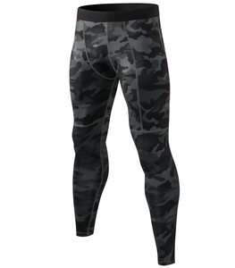 Leggings de compression pour hommes en coton/fibre de bambou respirant, design personnalisé 2025, sublimation, vêtements de yoga et de fitness, tricotés, vente en gros, taille - Product Image 1