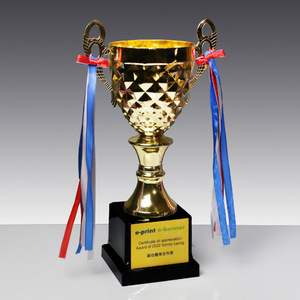 Trofeo, Medalla de Premio - Chapado en Oro, Cristal, Acrílico, Madera, Metal, Plata, Hierro, Bambú, Plástico - Impresión UV Personalizada, Obsequio para Ferias Comerciales - Product Image 1