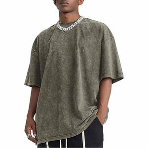 T-shirt Miami de haute qualité pour hommes surdimensionné décontracté Hip-Hop Sports Design marque d'impression en vrac à la mode - Product Image 5