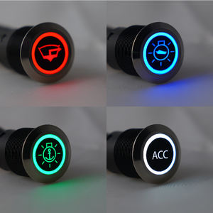 Interruptor de botón marino Botón pulsador de acero inoxidable - Product Image 6