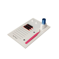 Organisateur de plaque de colle à cils en acrylique magnétique de marque privée personnalisée Service OEM ODM de carreaux de cils magnétiques pour le stockage de produits de beauté