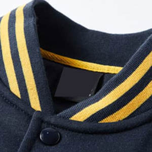 Chaqueta de invierno para hombre superventas, nuevo estilo, diseño de Letterman con cuello levantado a prueba de viento, ropa de moda con logotipo frontal - Product Image 4