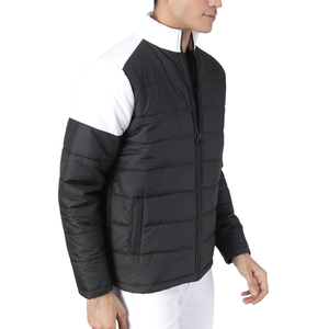 Veste matelassée pour homme-Matériau de première qualité, coupe ajustée, coque résistante à l'eau et style simple pour les couches de saison froide - Product Image 3