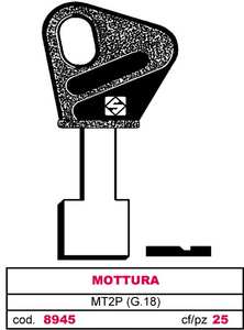 Chiave per Pompa Mt2p (g.Vas 5) Mottura - Product Image 1