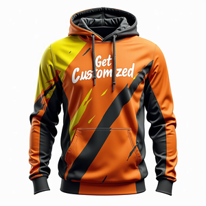 Sudaderas Extra Grandes para Hombre, Personalizadas, de Algodón Mezclado, Estilo Urbano, Ropa de Moda, Duraderas, Sublimadas, Básicas para Invierno - Product Image 6