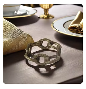 Servilleteros de Metal de diseño atractivo para decoración de vajilla Servilleteros hechos a mano de amplia gama disponibles a precio mayorista - Product Image 2