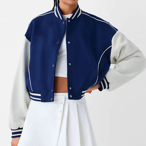 <b>Women</b> Varsity <b>Jacket</b> Custom Embroidered College Style Streetwear Fashion <b>For</b> Team Orders - Product Image 6