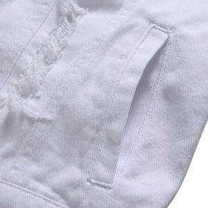 Chaleco Vaquero Más Vendido para Hombre, Invierno, Casual, Logotipo Personalizado, Alta Calidad, Moderno, con Cuello Camisero - Product Image 6