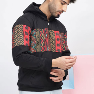 Outdoor Wear Comfortable Fabric Solid <b>Plain</b> Color <b>Men</b> Tropical Printed <b>Hoodie</b> Long Sleeve Cheap Price <b>Men</b> Printed <b>Hoodie</b> - Product Image 2