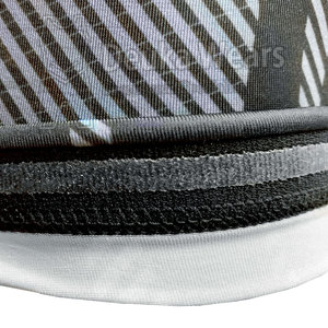 Ropa de gimnasio de secado rápido para hombre, ropa de gimnasio de manga larga con logotipo personalizado de talla grande hecha de material de LICRA liso - Product Image 5
