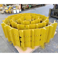 Barre de chaussée de bulldozer D65EX-12 510 mm 138x178xM20, pièces de machinerie de construction en fonte/alliage d'aluminium pour train de roulement
