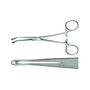 Pince de saisie de tendon HERZ de qualité supérieure courbée Instrument chirurgical de 6.125 pouces Instruments de chirurgie plastique en acier inoxydable - Product Image 5