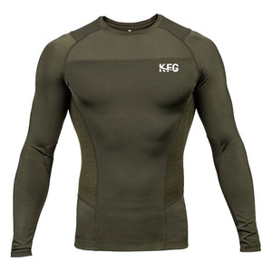 Camiseta de Manga Larga para Hombre, Transpirable, Ecológica, de Alto Rendimiento, para Correr y Entrenar - Product Image 1