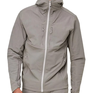Veste softshell personnalisée Ryan Pro Gear pour homme, fermeture éclair écologique, tissu respirant avec logo personnalisé - Product Image 1