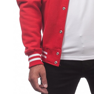 Blouson universitaire décontracté pour homme, col montant, qualité supérieure, vente en gros, nouvelle collection hiver 2026 - Product Image 2
