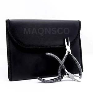 Kit d'outils professionnels pour la fabrication de bijoux en acier inoxydable et en laiton, comprenant des pinces et des équipements en parfait état - Product Image 5