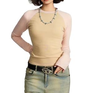 Women's New Fashion 100% Organic Cotton <b>T</b>-<b>Shirts</b> Latest Style Oversized Drop Shoulder Casual Wear for Winter Bulk Supply - Product Image 1