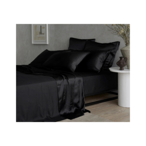 Super Quality Soft Home Bed Sheet Set with Modern Design Oeko-Tex Standard 100 <b>Silk</b> Duvet Cover and <b>Silk</b> Sheets - Product Image 4