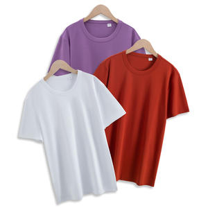 เสื้อยืดกีฬาคอกลมแขนสั้นสำหรับผู้ชายเสื้อยืด100% ผ้าฝ้ายระบายอากาศได้ดีไซส์ใหญ่พิเศษสำหรับผู้ชาย DP Shipping - Product Image 6