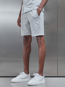 Ensemble de t-shirts et shorts en coton respirant d'été personnalisable pour hommes vente en gros de tissus épais et doux tissage tricoté décontracté - Product Image 5