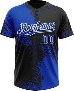 Maillot de softball au design unique, tissu respirant sublimé et personnalisé, fournisseur d'impression OEM pour les commandes d'équipes en gros - Product Image 2