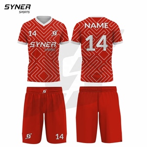 Customized Printing Logo Custom Name Soccer Wear <b>Sports</b> <b>Jersey</b> Quick Dry Breathable Eco-friendly Lightweight Football Uniform - Product Image 2