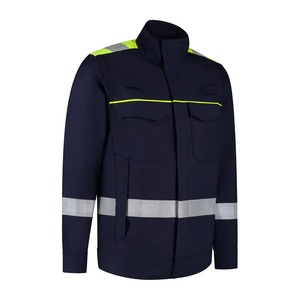 เสื้อแจ็คเก็ตนิรภัยสะท้อนแสงคุณภาพสูง |   ชุดทำงานอุตสาหกรรมกันน้ำสำหรับงานถนน งานไซต์ และการป้องกันในเวลากลางคืน - Product Image 1