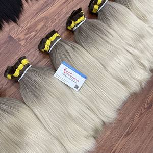 Envío rápido Colores personalizables Extensiones de cabello a granel de longitud corta Precios al por mayor de la fábrica vietnamita - Product Image 2