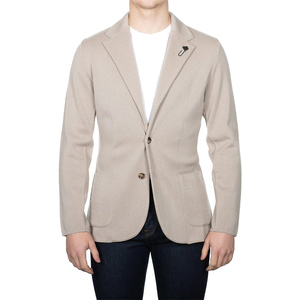 เสื้อเบลเซอร์แฟชั่นสำหรับผู้ชายกระดุมแถวเดียวป้องกันริ้วรอยระบายอากาศโลโก้/สีน้ำหนักเบา - Product Image 2