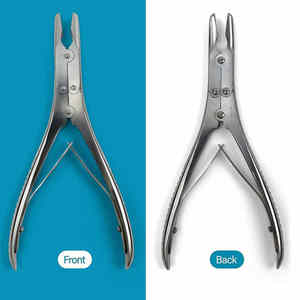 Custom Made <b>Pin</b> & Wire Cutter Tc Bone Cutting Forceps Heavy Duty <b>Stainless</b> <b>Steel</b> Bone Cutting Forceps - Product Image 2