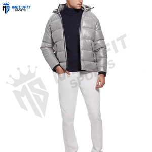Chaqueta de Invierno Acolchada Personalizada de Nuevo Diseño para Hombre, Ropa de Abrigo Informal, Chaquetas Acolchadas de Alta Calidad para Hombre, OEM - Product Image 3