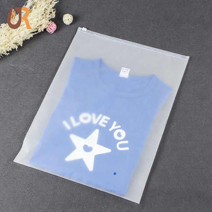 ถุงซิปล็อคแบบฝ้าพิเศษ ป้องกันไฟฟ้าสถิตย์ สำหรับบรรจุภัณฑ์เสื้อผ้า ถุงใส่เสื้อยืดแบบปิดผนึกได้ พิมพ์โลโก้และสีตามสั่ง - Product Image 2