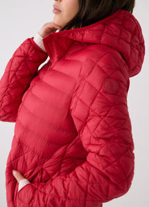 Luxury Indemand Diamond Quilted Puffer Packable Jacket For <b>Women</b> Trending Casual <b>Winter</b> Wear Fit Jacket With Customize Logo - Product Image 3