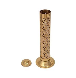 Brûleur d'encens en métal Brûleur d'encens arabe vintage Porte-bâton d'encens pour décor de parfum de restaurant à la maison par ARTISAN AURA - Product Image 1