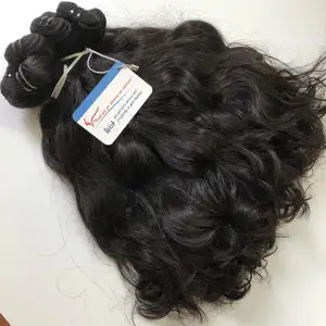 Vietnamese raw hair In stock now large quantity Natural Raw Wavy Bundles Unprocessed hair No.1 In VietNam Supplier Hair