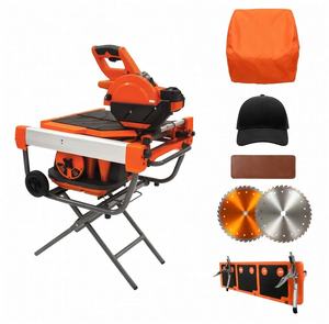 Professional 2000W Dry-Cut <b>Masonry</b> <b>Saw</b> – 254mm (10") Dustless Tile & Stone <b>Saw</b> with Integrated Vacuum Filtration - Product Image 2