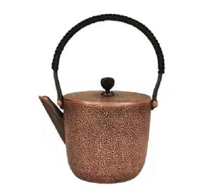 Hervidor de té de cobre Premium, Caldera de agua tradicional, cafetera para cocina, uso doméstico, Idea de regalo elegante para los amantes del té - Product Image 6
