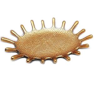 New Wholesale Custom Metal Food Serving Platter <b>Home</b> <b>Essential</b> Dining Table Indoor Parties Decorative Food Serving Dish - Product Image 3