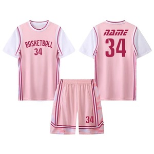 Conjuntos de Uniformes de Baloncesto Personalizados para Mujer, Ropa Deportiva Transpirable, Camisetas de Baloncesto de Entrenamiento para Jóvenes y Mujeres - Product Image 5