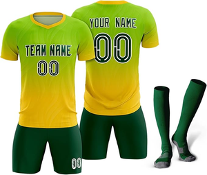 2025 haut maillot de football uniformes ensemble maillot de Football thaïlandais hommes équipe maillot de Football homme enfants joueur Fan rétro - Product Image 1