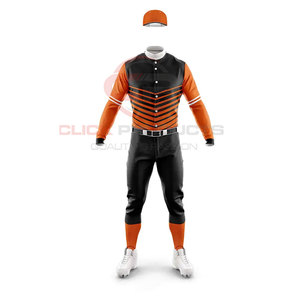 Ropa deportiva de béisbol completamente sublimada hecha a medida disponible en cualquier color y estilo para uniformes de equipo - Product Image 1