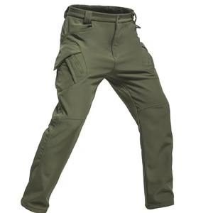 Pantalon cargo décontracté pour homme, pantalon de travail durable, pantalon tactique élastique pour usage extérieur, protection épaisse des genoux, 100% coton - Product Image 6