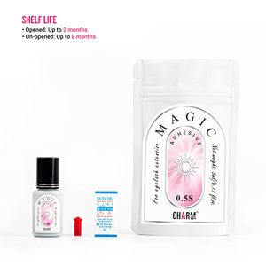 Magic <b>Adhesive</b> Extension Eyelash Glue <b>Lash</b> <b>Adhesive</b> Fast-drying 0.5s Hypoallergenic Eyelash Wholesale ODM OEM - Product Image 6